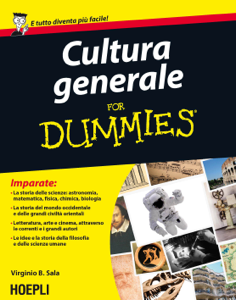 Cultura generale for Dummies
